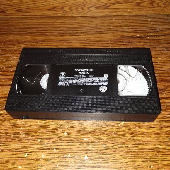 Frantic (VHS, 1991, Warner Bros, Studios) Harrison Ford - Picture 6 of 6